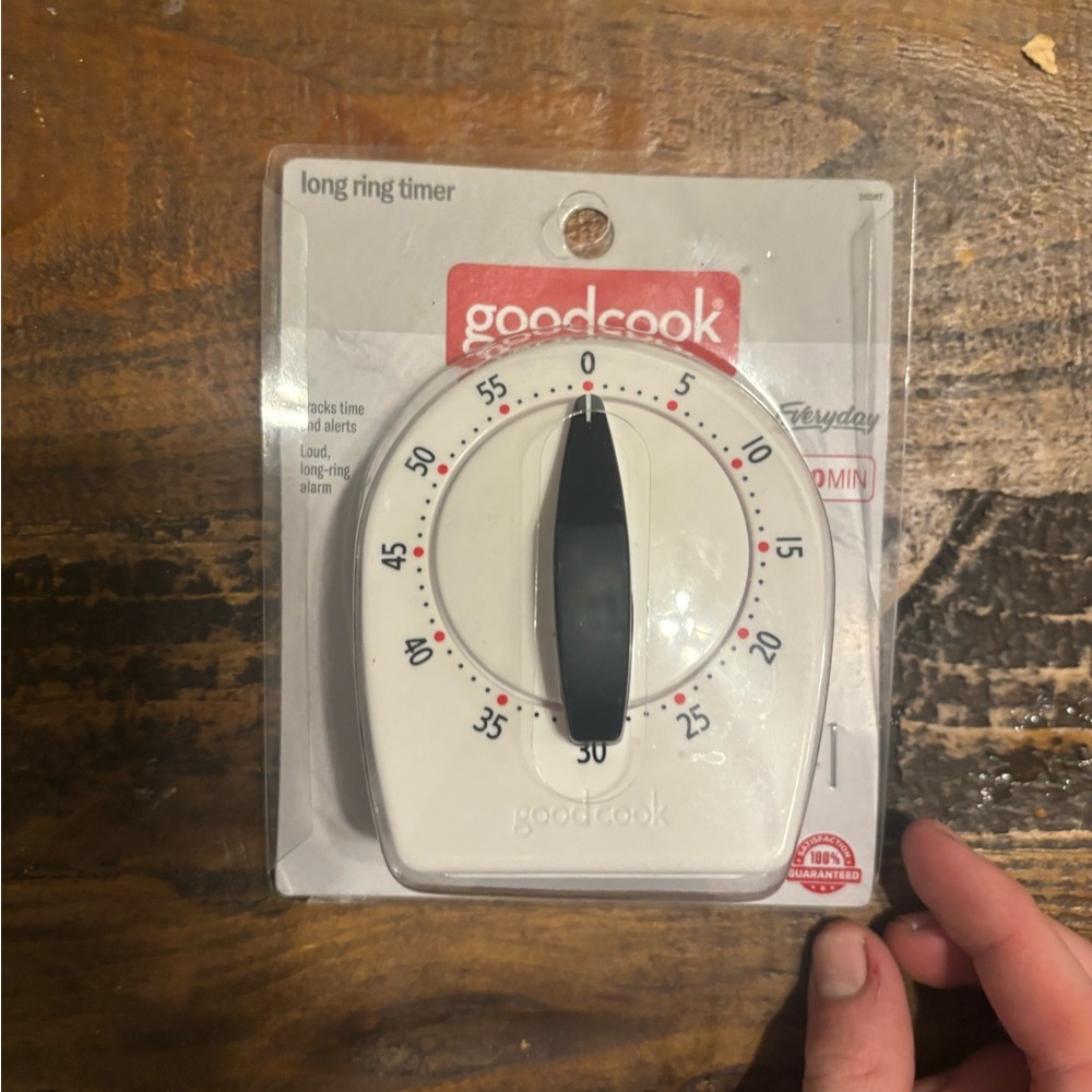 Goodcook 60-Minute White Precision Timer 25307 Goodcook Precision 25307